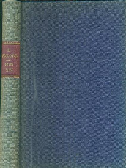 Il fegato vol XIV. Gennaio-dicembre 1968 - copertina