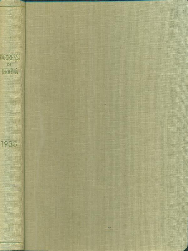 Progressi di terapia 1938