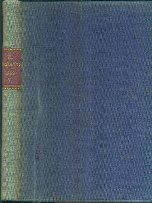 Il fegato 1959. V - copertina