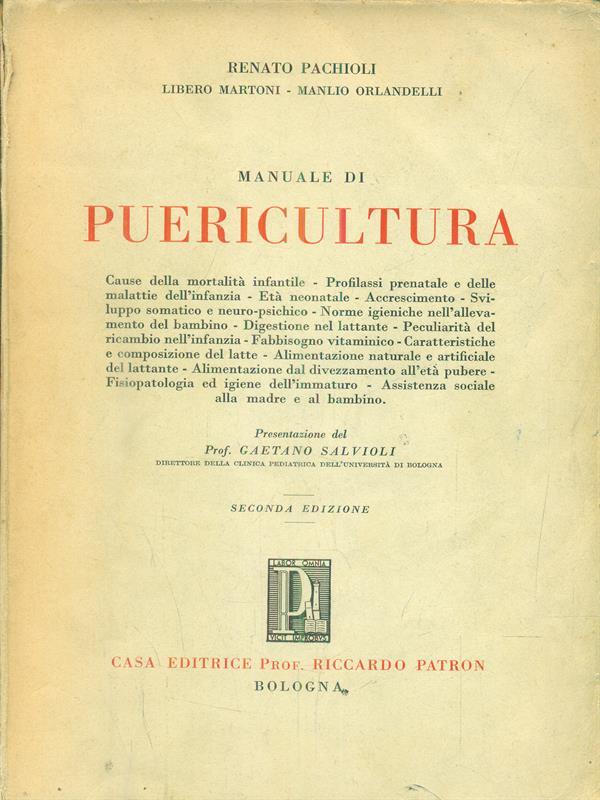 Manuale di puericultura