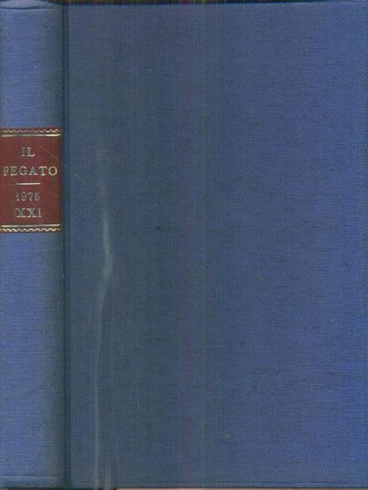 Il fegato 1975 / XXI - copertina