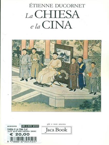 La Chiesa e la Cina - Etienne Ducornet - copertina