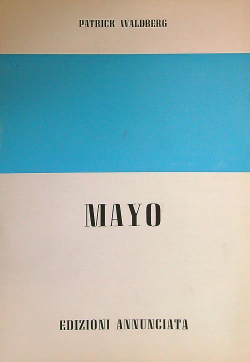 Mayo - Patrick Waldberg - copertina