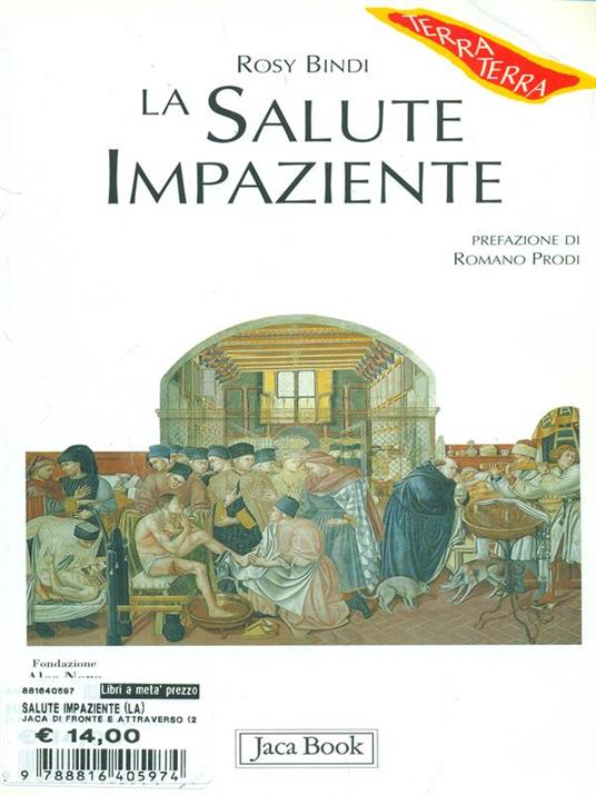 La salute impaziente - Rosy Bindi - copertina