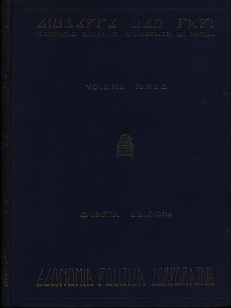 Lezioni di economia politica corporativa vol. 3 - 2