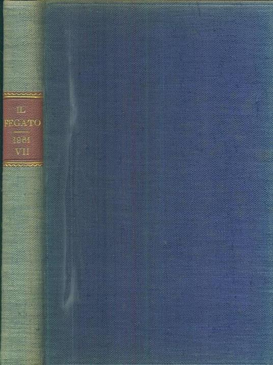 Il fegato 1961 - VII - copertina