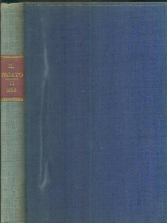 Il fegato 1956. II - copertina