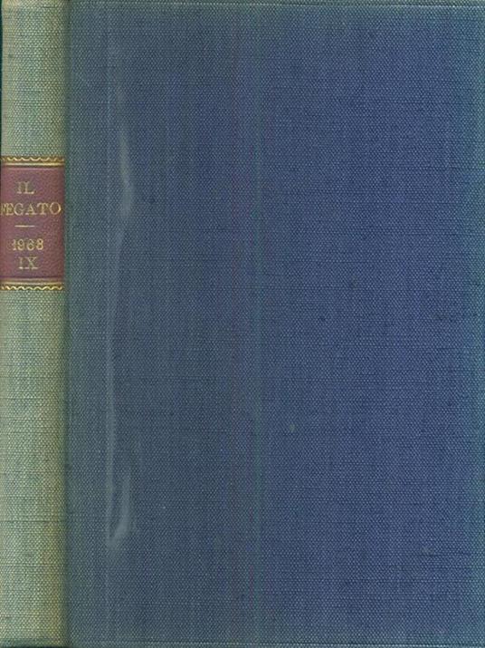 Il fegato 1963 - IX - copertina