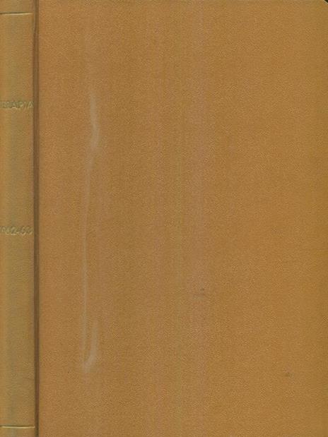 terapia 1962-63 - copertina