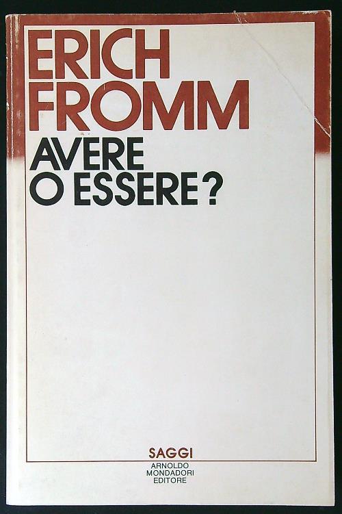 Avere o essere?