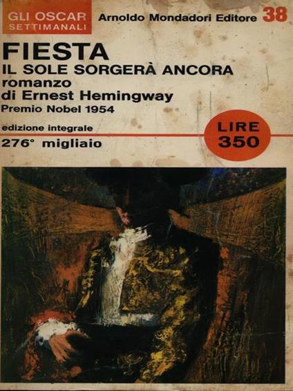 Fiesta - Ernest Hemingway - copertina
