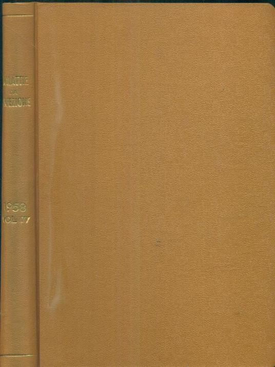 Malattie da infezione 1958. vol IV - copertina