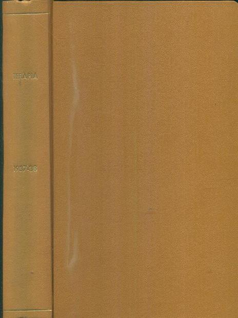terapia 1937-38 - copertina