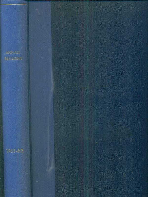 Annali ravasini 1961 62