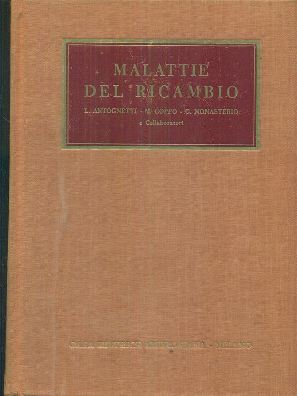 malattie del ricambio