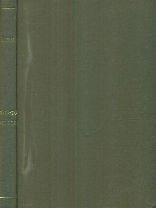 Brevia 1969-70 vol XXII