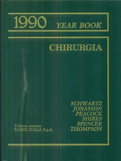 year book chirurgia 1990 - 2