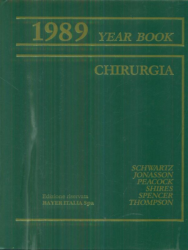 Year book chirurgia 1989