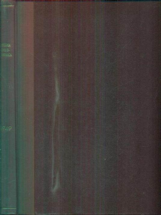 rassegna clinico scientifica 1949 - copertina