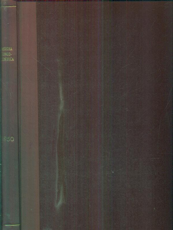 rassegna clinico scientifica 1950