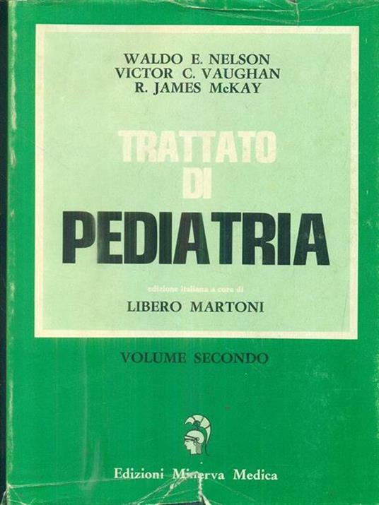 trattato di pediatria 2vv - copertina