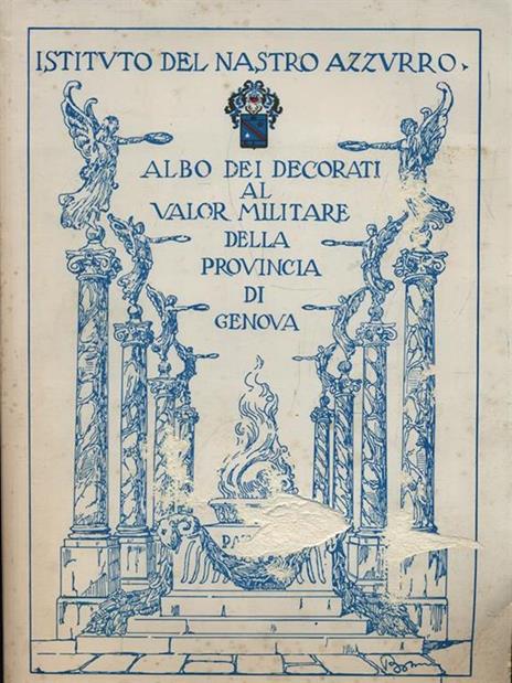 Albo dei decorati al valor militare della provincia di Genova - copertina