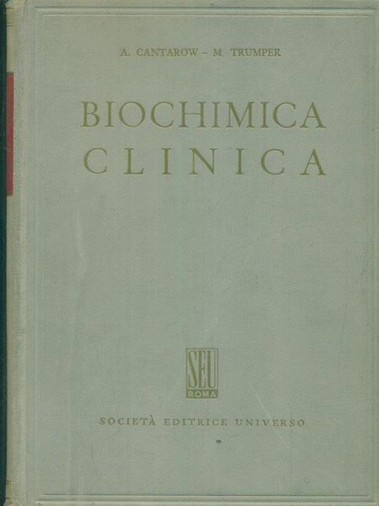 biochimica clinica - copertina