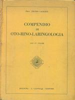 Compendio di oto rino laringologia