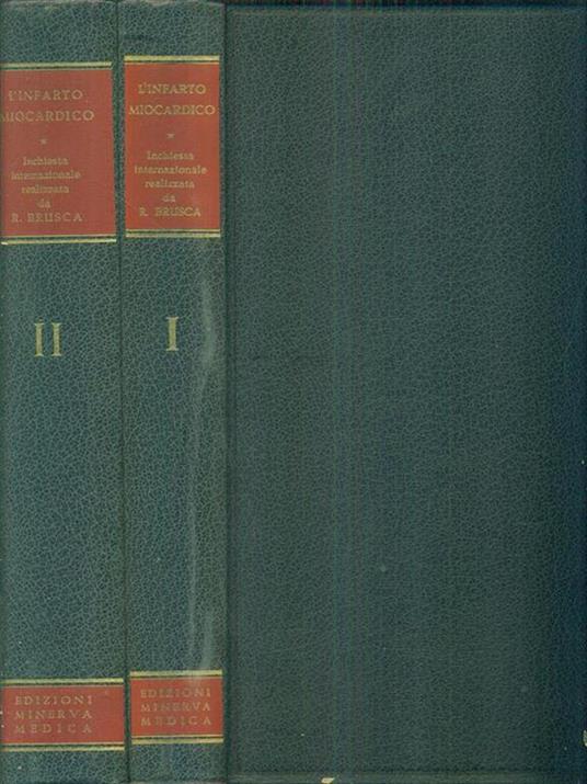 L' infarto miocardico 2vv - Renzo Brusca - copertina