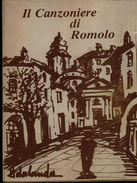 Il canzoniere di Romolo - copertina