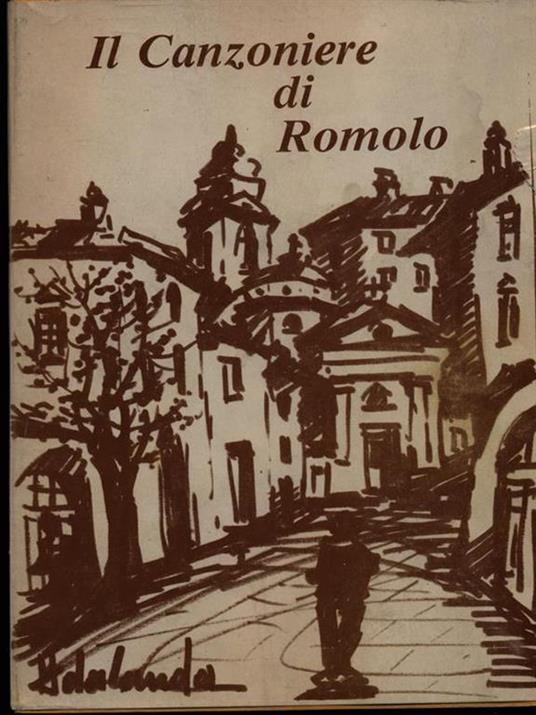 Il canzoniere di Romolo - copertina