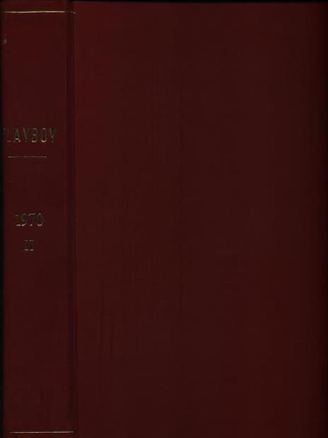 Playboy 1970 - II semstre rilegato in un unico volume - copertina