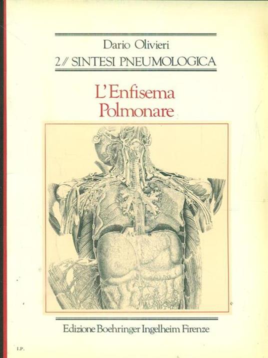 L' enfisema polmonare - Dante Olivieri - copertina