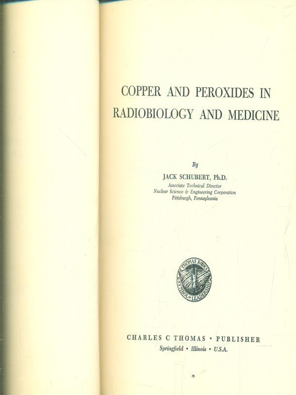 Copper and peroxides in radiobiology and medicine