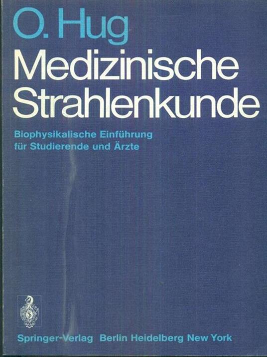 Medizinische Strahlenkunde - copertina