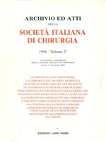 Archivio ed atti della società italiana di chirurgia 1998 - vol 2