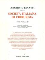 Archivio ed atti della società italiana di chirurgia 1998 - vol 2
