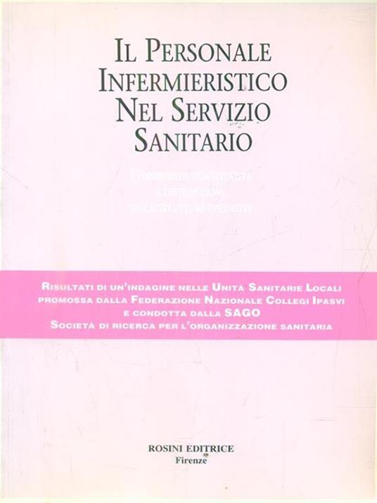 Il personale infermieristico nel servizio sanitario - copertina