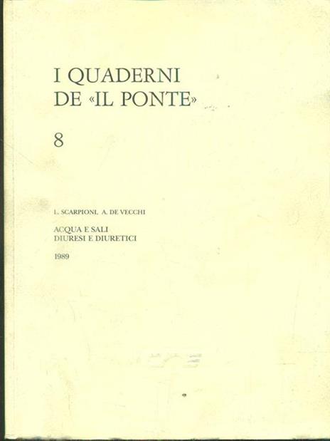 I quaderni de Il ponte 8 - copertina