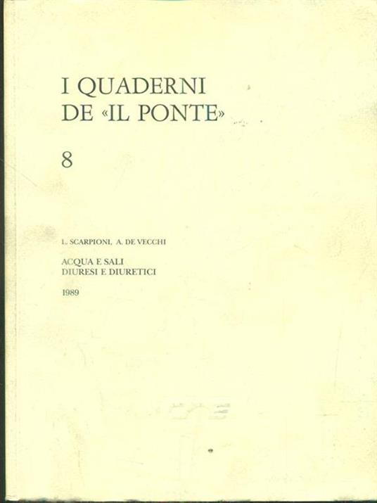 I quaderni de Il ponte 8 - copertina