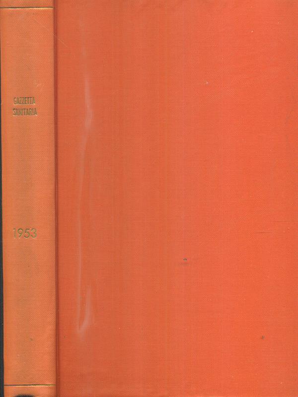 gazzetta sanitaria 1953
