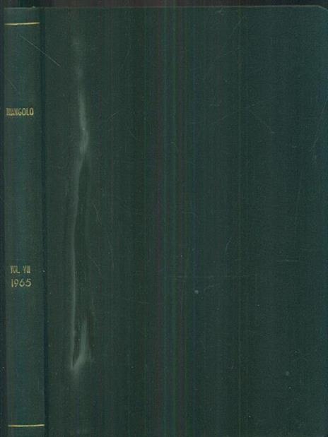 triangolo vol VII 1965 - copertina