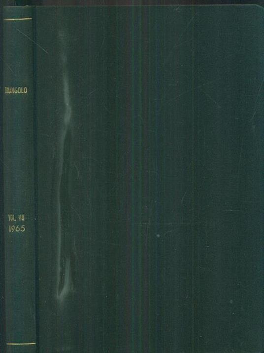 triangolo vol VII 1965 - copertina