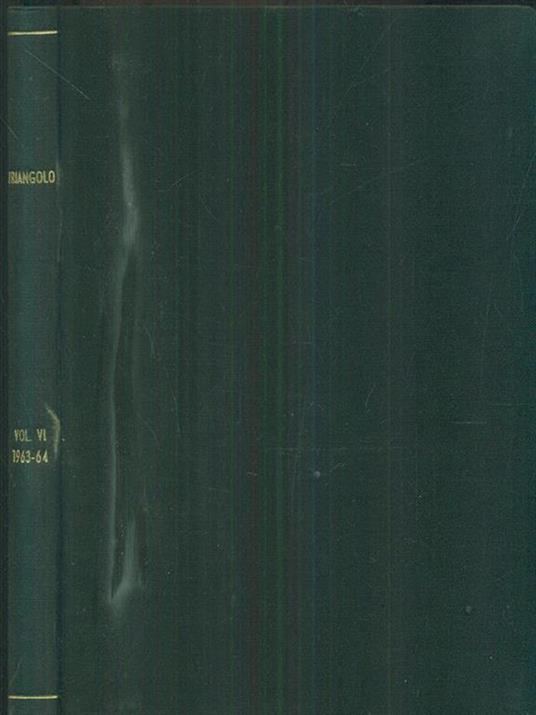 triangolo vol VI - 1963-64 - copertina