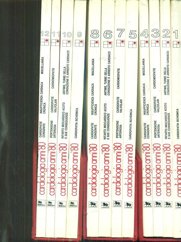 Cardiologia anni '80 rassegna anni 1984 1985 1986