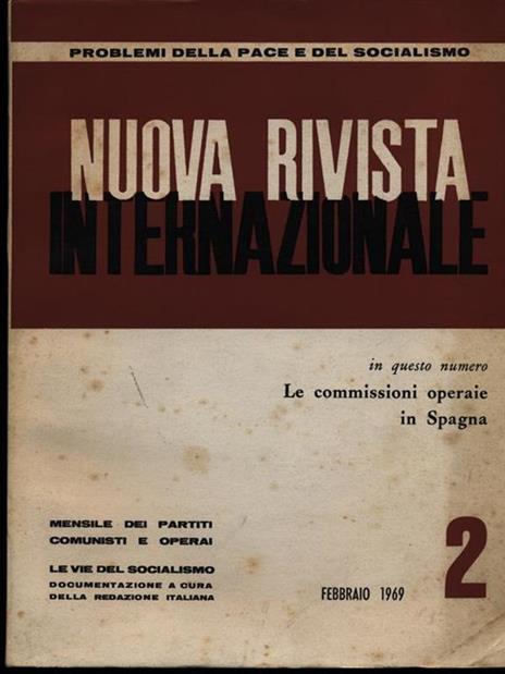 Nuova rivista internazionale n. 2/febbraio 1969 - copertina