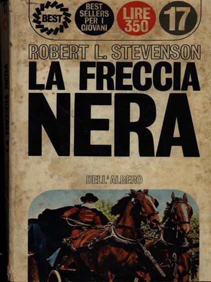 La freccia nera - Robert Louis Stevenson - copertina