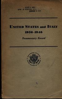 United States and Italy 1936-1946 - 2
