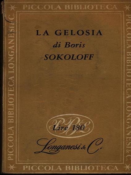 La gelosia - Boris Sokoloff - copertina
