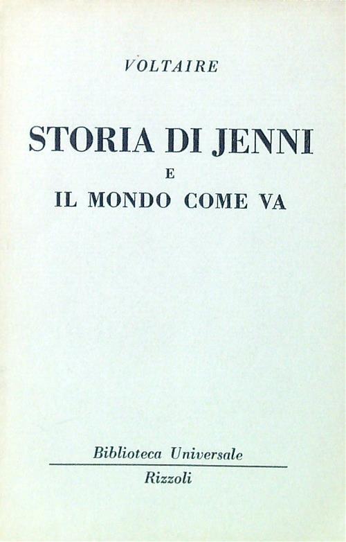 La storia di Jenni e il mondo come va